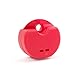 StellaPlast SP-221054rot Spangendose mit Schnappverschluss zur sicheren Aufbewahrung von kieferorthopädischen Apparaturen, Knirscherschienen/Prothesen, 5,0 cm x 7,7 cm x 4,0 cm