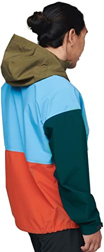 Image of Cotopaxi Cielo Rain Jacket - Men's River /Deep Ocean Large