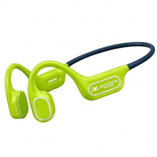 Image of Swimming Headphones Underwater, Open Ear Lap Swimming Earbuds Bluetooth6.0
