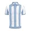 Light Blue - White Stripes