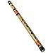 Zaza Percussion- Professional Polished Bamboo Bansuri Flute - (Indian Flute) With Carry Bag (13'' G-Middle)