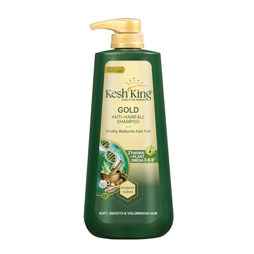 KESH KING Anti Hairfall Shampoo | with 21 Ayurvedic Herbs & Aloe Vera | Provides Healthy Nourished Scalp | for Shiny & Smooth Hair | 33.81 Fl Oz/1000ml