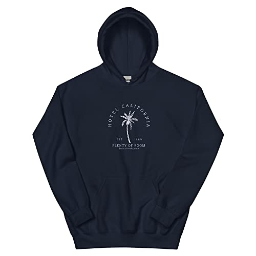 Hotel California Hoodie Navy