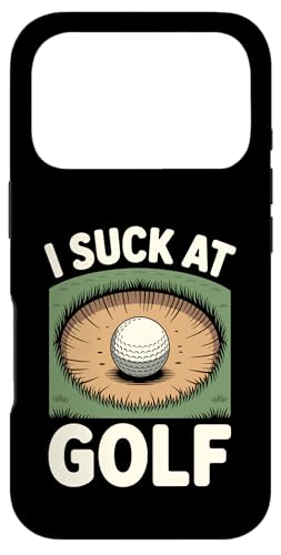 I Suck At Golf Loser Dad ȃW[N St X}zP[X iPhone 17 Pro p