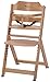 Bébé Confort Timba Basic Seggiolone Pappa in legno, evolutivo, trasformabile in sedia e regolabile in altezza, senza cuscino e senza vassoio, per bambini 6 mesi-10 anni (30 kg), colore Legno naturale