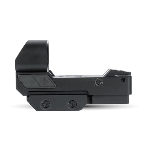 Monstrum Ares V2 Open Reflex Red Dot Sight for Rifles and Long Guns | with Shake Awake Illumination | Circle Cross Reticle