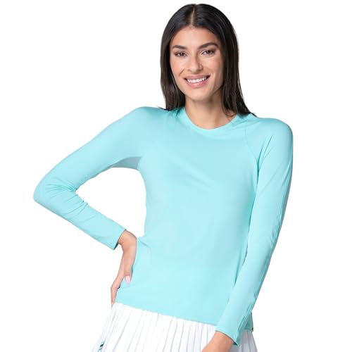 Lucky In Love Breeze Long Sleeve Crew with UV-Protection.