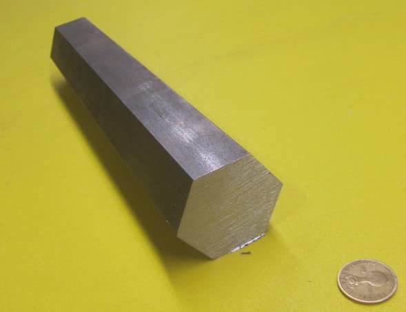 1018 Carbon Steel Hex Rod 2.00" Hex x 1 Foot Length