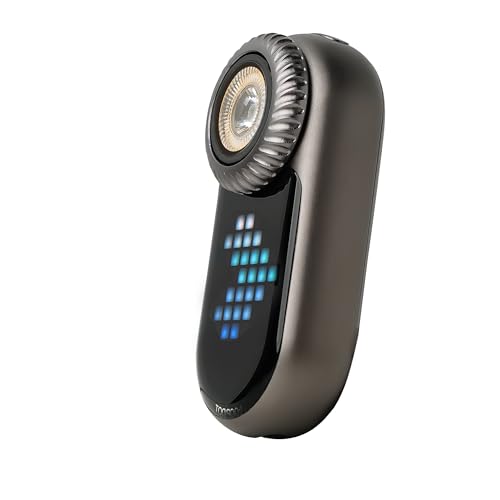 LOOP GEAR LOOPDOT Torcia EDC Ricaricabile - Lampada LED Compatta e Potente con Display Pixel RGB,Giochi Interattivi -...