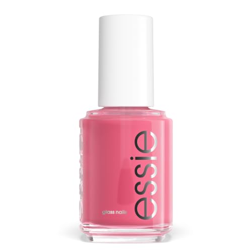 Essie Glass Nails Cin Cin Soft Pink Nail Polish Sheer Finish Light-Reflecting Finish and Flawless Coverage Designed For High Shine & Glossy Surface Finish 13.5ml