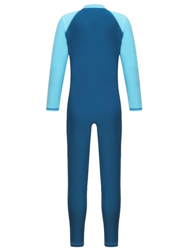 Hedmy Girls Boys One Piece Swimsuit UV Sun Protection Water Sportswear Rash Guard Long Sleeve Wetsuit Swimwear2