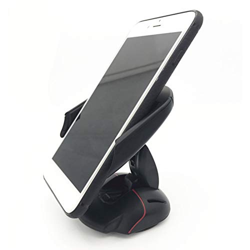 Um suporte de telefone com uma ventosa de carro em forma de um mouse dobrável Adaskala, um suporte d