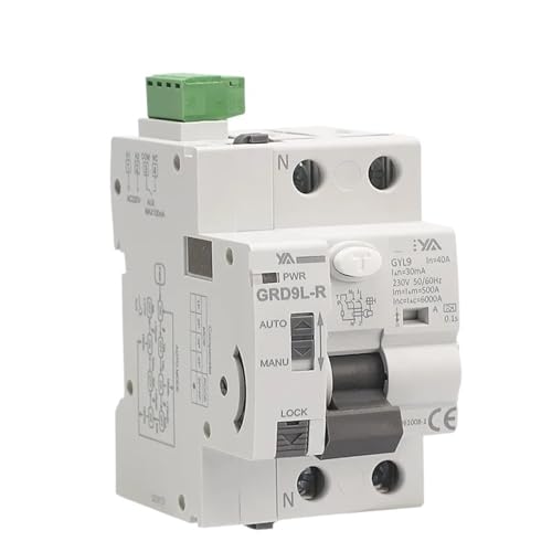 Réenclencheur GRD9L-R avec disjoncteur type A 40A 63A pour protection différentielle électrique