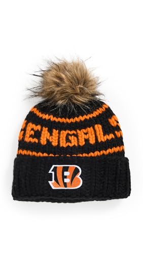 Lele Sadoughi Womens Bengals Beanie Black One Size