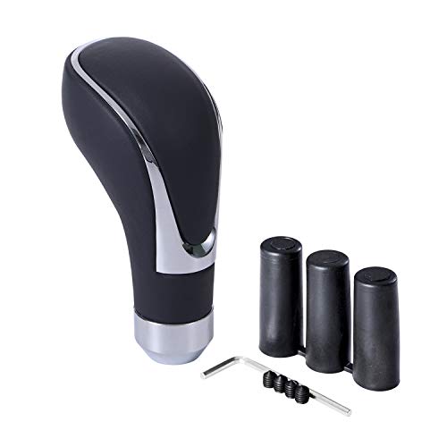 Bashineng Leather Gear Stick Shift Knob, Car Shifter Knobs Lever Handle Fit Most Manual Transmissions Bashineng Leather Gear Stick Shift Knob, Car Shifter Knobs Lever Handle Fit Most Manual Transmissions