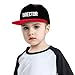 Director Snap Back Hat Boys Girls Fashion Hip Hop Adjustable Flat Bill Hat Red