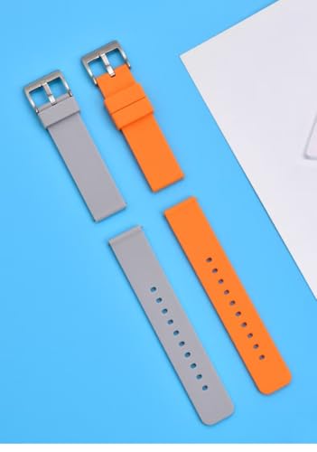 Correa negra de silicona para reloj mujer miniatura 4