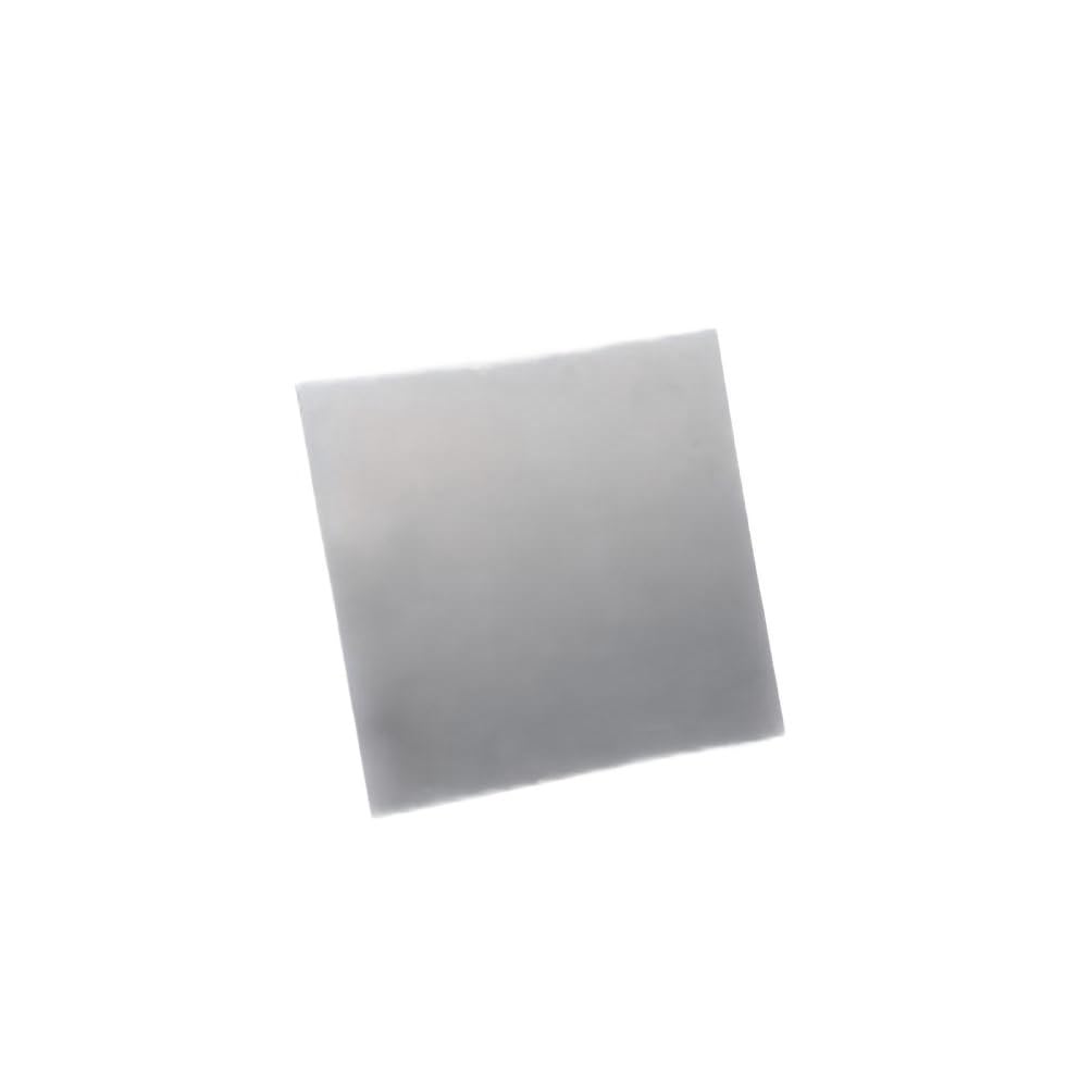 1 pièce de tôle de fer haute pureté, plaque de fer carrée transformable de 100 mm x 100 mm, for accessoires électroniques(1x100x100mm)