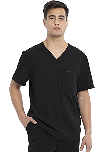 La mejor comparación de Euphoria Men los mejores 10. 41 Cherokee Euphoria CK887A - playera para hombre con cuello en V, Negro -, Medium