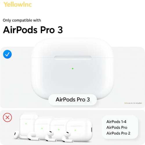 Image of Retro Camera Silicone Case Cover for Apple Airpods Pro 3 (2025) with Carabiner (Brown, Retro Camera)
