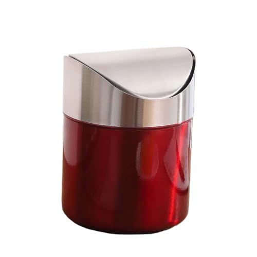 Caneca de basura compacta de acero inoxidable Luxshiny