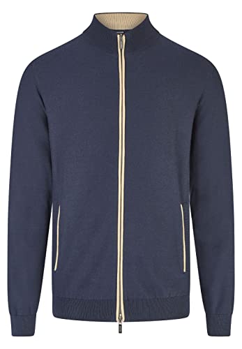 Daniel Hechter Herren Knit Zip Jacket Strickjacke, 690, M