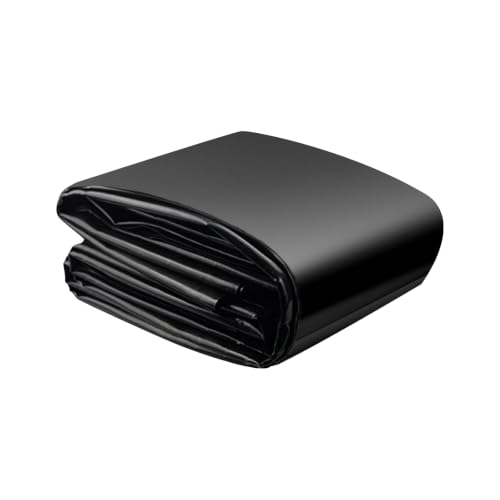 SDLDEER Pond Liner 20 Mil HDPE Pond Liners for Outdoor Ponds 7 X 10 Ft Large Size Plastic Pond for Garden Landscape Aquaculture Pond Construction Site