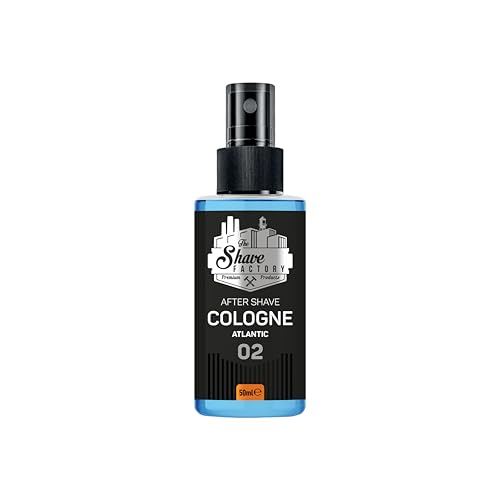 The Shave Factory Colonia Para Después Del Afeitado: Una Esencia Fragante Para Un Cuidado Después Del Afeitado Impecable Para Una Sensación Duradera De Frescura Y Comodidad