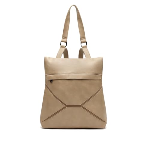 MISAKO Peli mochila antirrobo Mujer   Peli Beige 34x11x30cm