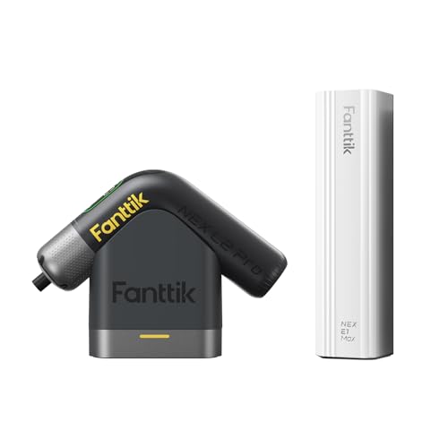 Fanttik L2 Pro 3.7V Electric Screwdriver & E1 Max 3.7V Electric Screwdriver-White
