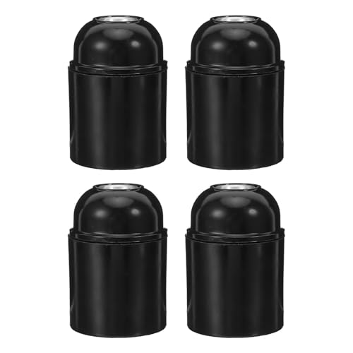 MUELODSIC 4 Portalámparas Colgantes E27 de Baquelita para Lámparas de Techo, Base Atornillada Reemplazo para Candelabros y Accesorios de Iluminación, Kit de Luces para Hogar y