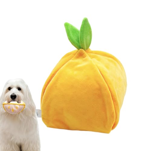 音が出る犬のおもちゃ,ペット用嗅ぎパッド - インタラクティブぬいぐるみフィーダー クリンクルペーパー付き 室内用子犬トイズ ボードム解消