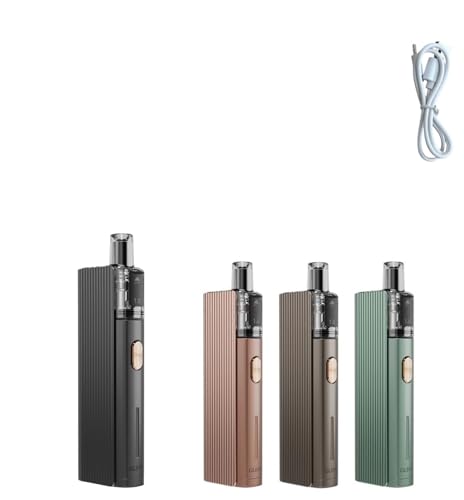 JUSTFOG �W���X�g�t�H�O GLENT 1500mAh 0.6�� POD�t�� ���F�|���C�U�[ POD�^ ���L�b�h�p �d�q�^�o�R �����C�^�o�R VAPE �x�C�v �yType-C�P�[�u�� �t���z ���K�i (�u���b�N)