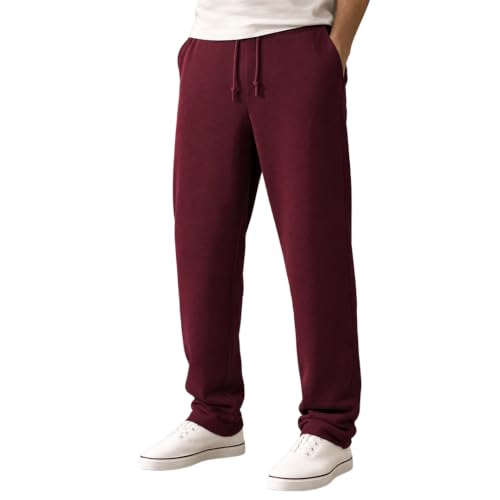 Image of Nobero Joggers for Men | Solid Trackpants for Men | Regular Fit | Elasticated Waist with Drawcord | Soft & Breathable Fabric | Casual Everyday Wear