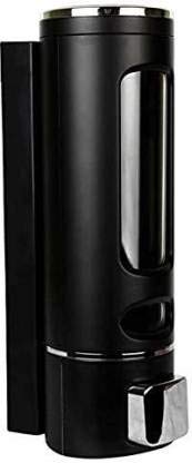 SSSE Plastic Cylindrical Multi-Purpose Wall Mounted Liquid Soap/Shampoo/Hand Wash/Conditioner/Sanitizer/Gel Dispenser For Home, Office Bathroom&Kitchen (400 Ml Pack Of 1) Sanitizer Dispenser (Black) (B0975WRKR2) Amazon Price History, Amazon Price Tracker