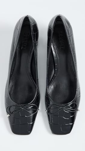 SCHUTZ Women's Arissa Croco Pumps4