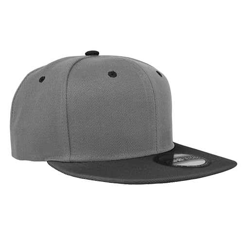 Image of Gelante Plain Blank Flat Brim Adjustable Snapback Baseball Caps Wholesale LOT 12 Pack