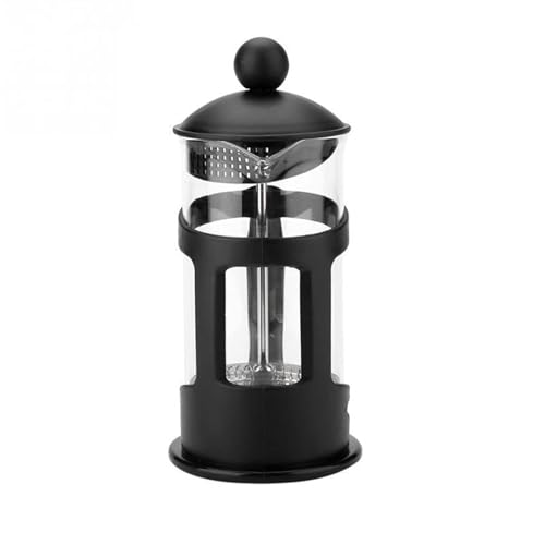 WaLdor Tetera de Cuello de Cisne Hervidor de café con Mango, Prensa Francesa, cafetera de Acero Inoxidable, Tetera, Termo de Vidrio for Bebidas de café Tetera para café (Color : 600ml)