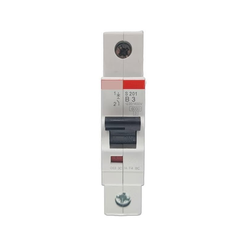 Disyuntor S201-B3 magnetotérmico monofásico con diseño robusto para cuadros eléctricos estables