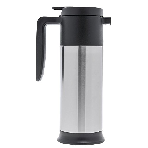 HUBERT Thermal Beverage Server with Base Stainless Steel 1 Liter Capacity