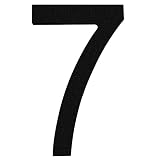 COBATA House Numbers for Outside- 6 Inch Floating Stainless Steel Modern Home Address Number/Rust-pr
