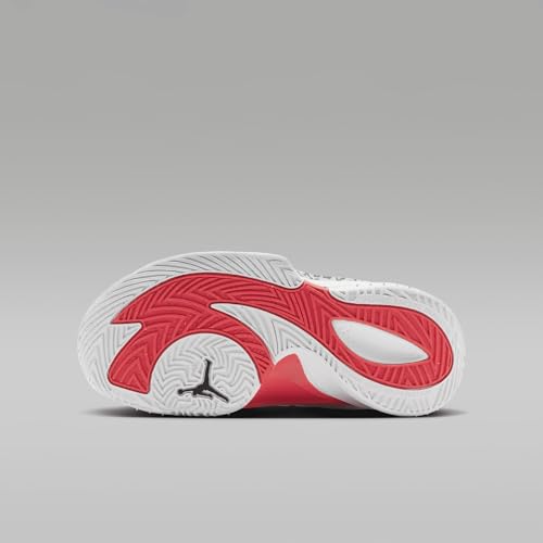 Luka 3 Big Kids' Basketball Shoes (FQ8185-170, White/Black/Red Orbit/Metallic Gold) Size 72