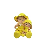 nana Nobility doll  scon mustard Plush Yellow Soft Doll at ₹ 95/piece in New Delhi | ID: 2855344075973