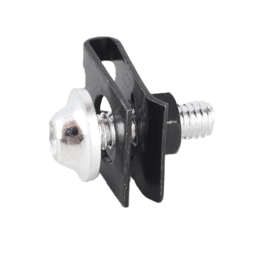 M5 Motorcycle Fairing Body Bolts & Clips, Spire Speed Fastener Clips Screw Spring Nuts, 10PCS(Silver)