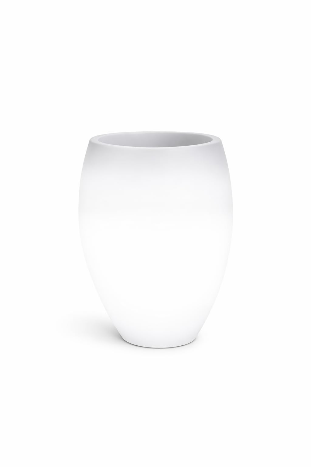 newgarden Blumentopf für den Außenbereich mit LED-Licht, 44 cm, kabellos, ohne Kabel, wetterfest, für Garten, Terrasse und Innenbereich, aus Polyethylen – Aloe 45