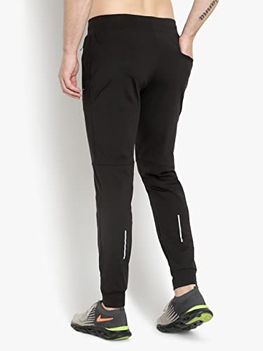 Image of John Ally Jogger Trackpant for Men with Two Zipper Pockets and Premium Fabric. Sweat Wicking, Stretchable for Gym, Yoga, Training, Sports, Running and Casual wear.