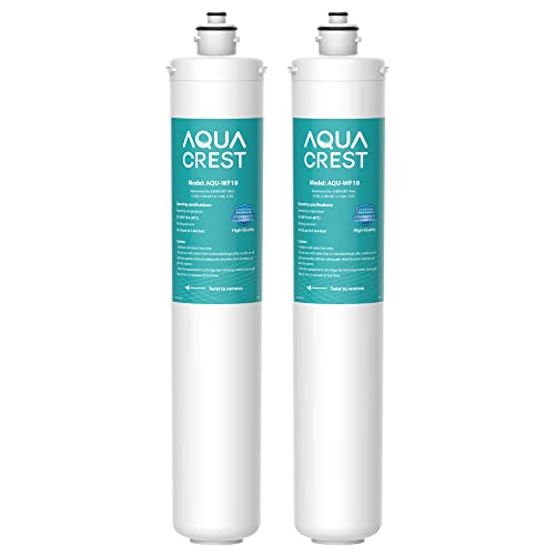 AQUACREST H-300 Under Sink Water Filter, NSF/ANSI 42 Certified, 1K Gallons, Replacement Cartridge for Everpure H-300, H-300-NXT, 7CB5, EV9270-71, EV9270-72, EV9618-11, EV9855-50, EV9282-01, Pack of 2