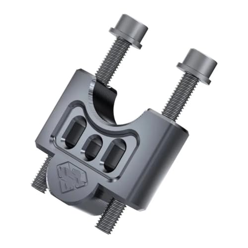Abrazadera manillar Cross Cub 110 con soporte de fijación estable anti vibración 6