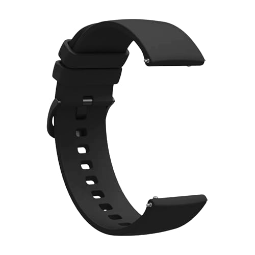 Image of ACM Watch Strap Silicone Belt 22mm compatible with Xiaomi Mi Watch Revolve Smartwatch Color Hook Band