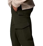 Columbia Men's ROC Tech Cargo Pant, Hiking Cargo Trousers, Greenscape, 31 Waist x 34 Length - 10